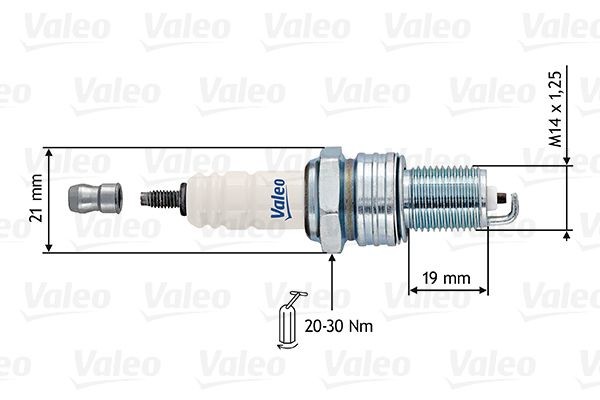 VALEO Candela accensione 246894 246894 costo Candele VALEO Volkswagen DERBY
