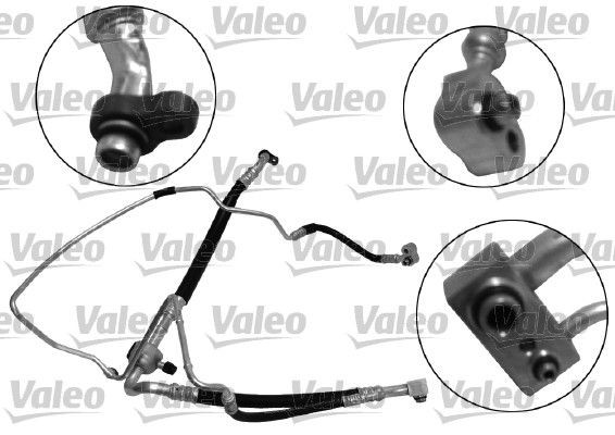 VALEO Högtrycksledning, klimatanläggning 818494 818494 VALEO AC rör Kia