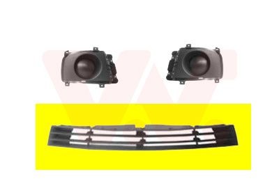 VAN WEZEL Ventilatiegrille, bumper 8206590 8206590 Grille VAN WEZEL HYUNDAI TUCSON