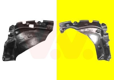 VAN WEZEL Insonorisation du compartiment moteur 5430704 Carter de protection sous moteur VAN WEZEL AVENSIS 5430704 pas cher