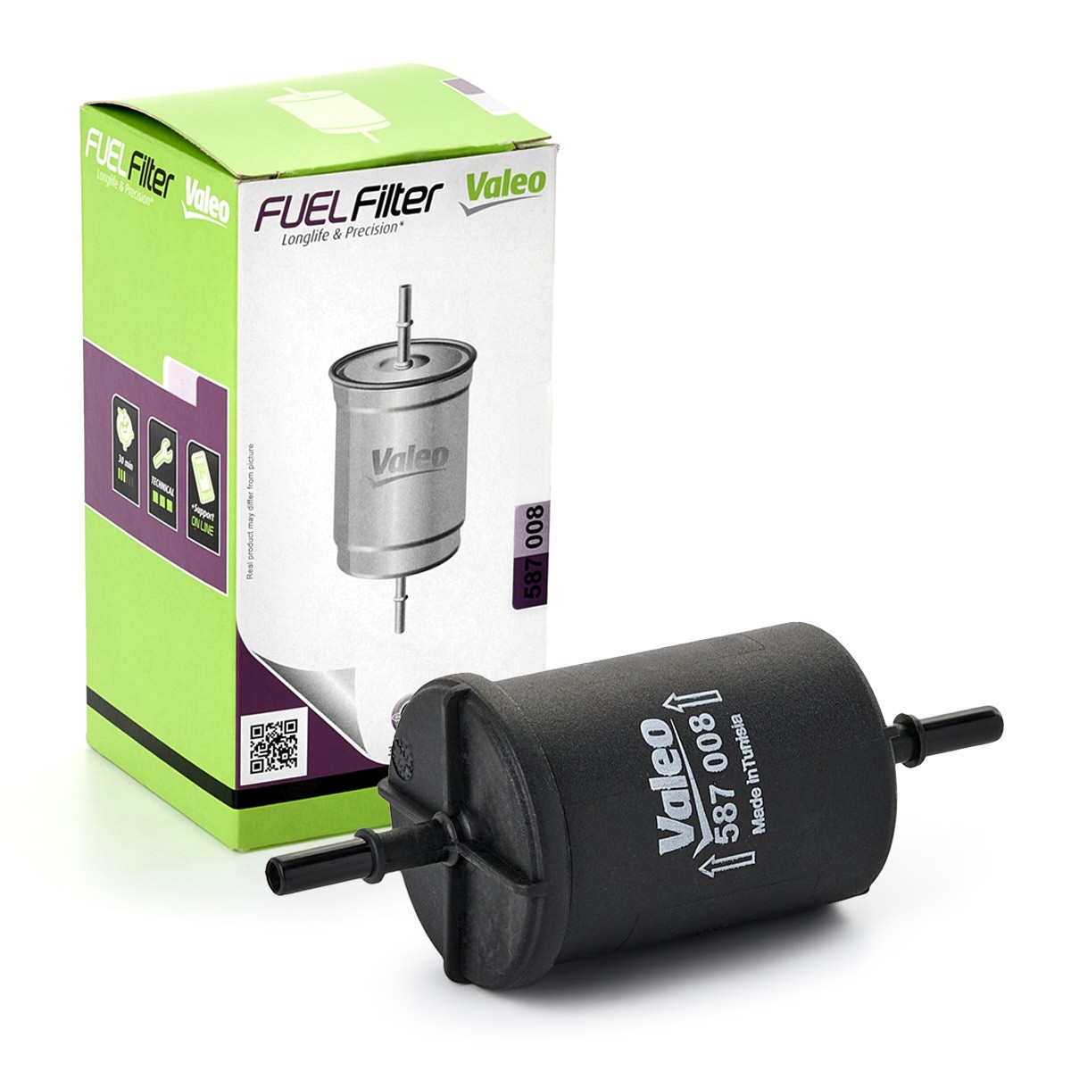 Brændstof-filter VALEO 587008 VALEO 587008 Brændstoffilter VW FOX 2006