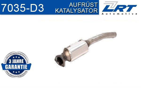 LRT Prestavba / úprava katalyzátora 7035-D3 LRT 7035-D3 Prestavba euro1- / euro2 / d3 Audi A3 8pa cena