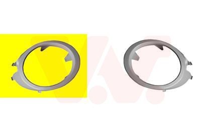 VAN WEZEL Ramme, tågelygte 0326598 Tågelygte tilbehør VAN WEZEL Volvo V40 Kombi 0326598