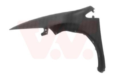 VAN WEZEL Spatbord 2580657 2580657 Spatbord HONDA JAZZ VAN WEZEL