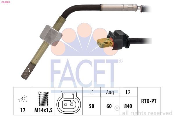 FACET Süütesüsteemikomplekt 4.9408 Süütejuhtmed TOYOTA FACET 4.9408