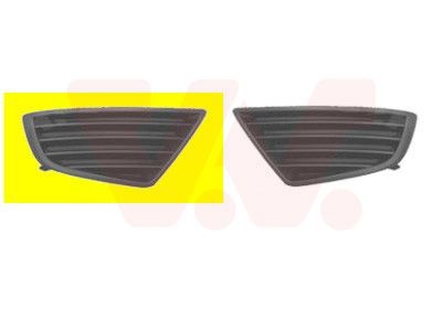 VAN WEZEL Ventilatora reste, Bampers 1829592 VAN WEZEL 1829592 orģinālās Ventilatora reste bampers Mondeo Mk3 Sedan cena