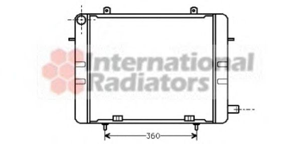 VAN WEZEL Radiator, motorkjøling 37002155 VAN WEZEL 37002155 Radiator motor Opel Monza A pris