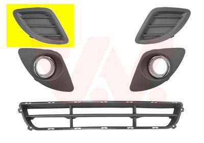 VAN WEZEL Ventilationsgaller, stötfångare 8353592 VAN WEZEL 8353592 Ventilationsgaller, stötfångare KIA cee‘d I Kombi (ED) 1.6 CRDi 128 128 hk 2010