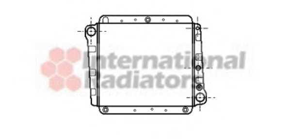VAN WEZEL Kylare 59002018 VAN WEZEL 59002018 Kylare Volvo 343 original