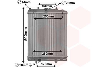 VAN WEZEL Engine radiator 53002364 VAN WEZEL 53002364 Toyota Aygo AB10 radiator replacement
