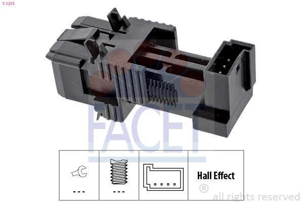 FACET Contacteur de feux stop 7.1215 FACET 7.1215 Interrupteur de feux stop BMW Z4 e85 prix