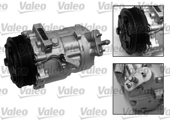 VALEO Compressor, ar condicionado 699868 VALEO 699868 Sistema de ar condicionado 99 Sedan