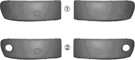 VAN WEZEL Enjoliveur, pare-chocs 3235581 VAN WEZEL 3235581 Bandeau pare-choc MERCEDES-BENZ CLK d'origine