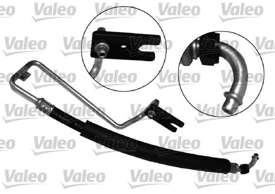 VALEO Högtrycksledning, klimatanläggning 818443 818443 VALEO ac slang CITROЁN C-CROSSER