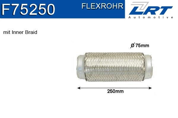 LRT Flexrohr, Auspuff F75250 F75250 Flexrohr Abgasanlage LRT MITSUBISHI Kosten