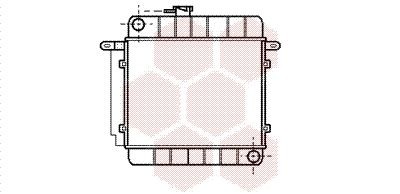 VAN WEZEL Radiaator, mootorijahutus 06002004 VAN WEZEL 06002004 Mootori jahutusradiaator BMW E21 odav