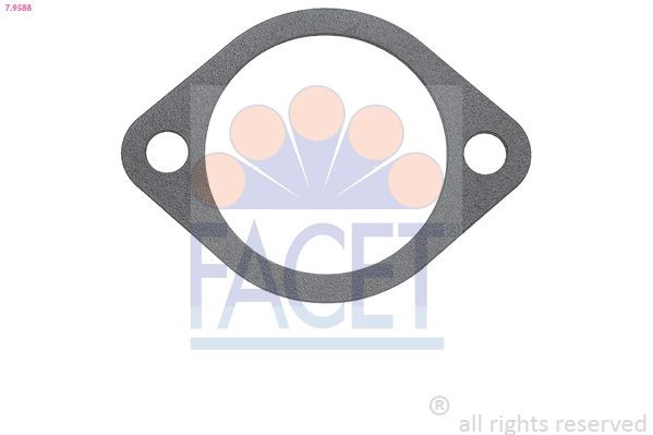 FACET Pakking, thermostaat 7.9588 7.9588 Koelwaterpakking HYUNDAI GETZ FACET