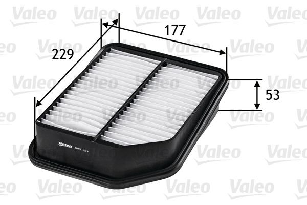 VALEO Vzduchový filter 585153 Vzduchový filter VALEO LIANA 585153 lacné