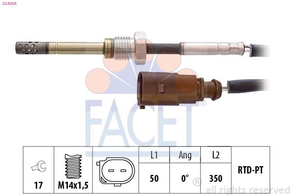 FACET Sytytysjohtosarja 4.9002 Sytytysjohtosarja FACET Made in Italy - OE Equivalent