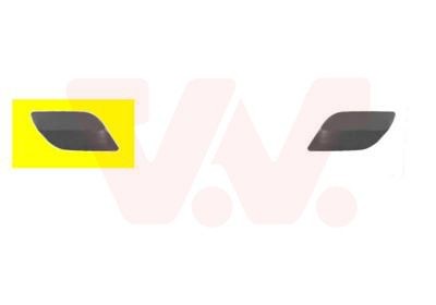 VAN WEZEL Övertäck, stötfångare 3745588 3745588 VAN WEZEL stötfångarlist OPEL INSIGNIA