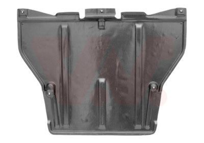 VAN WEZEL Izolácie motorového priestoru 7634702 Motor- / spodny ochranny kryt VAN WEZEL Skoda FABIA 7634702