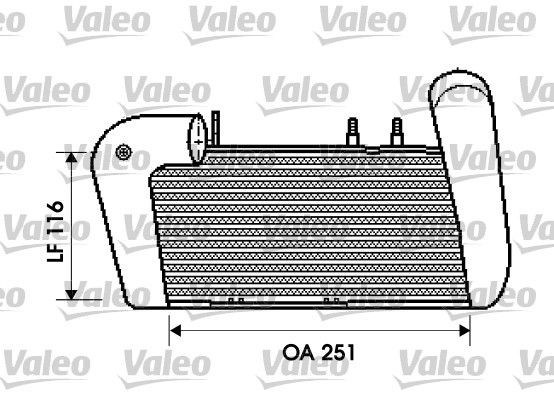 Intercooler VALEO 817761 VALEO 817761: Intercooler Audi 80 2008