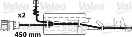 VALEO Kulumisnäidik, piduriklots 882324 Piduriklotside kulumisandur VALEO HECKFLOSSE 882324 odav