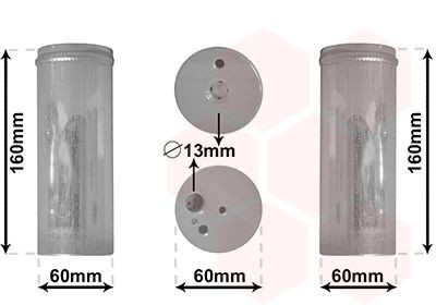 VAN WEZEL Essiccatore climatizzatore 5800D293 VAN WEZEL 5800D293 Essiccatore clima VW Bora Variant prezzo