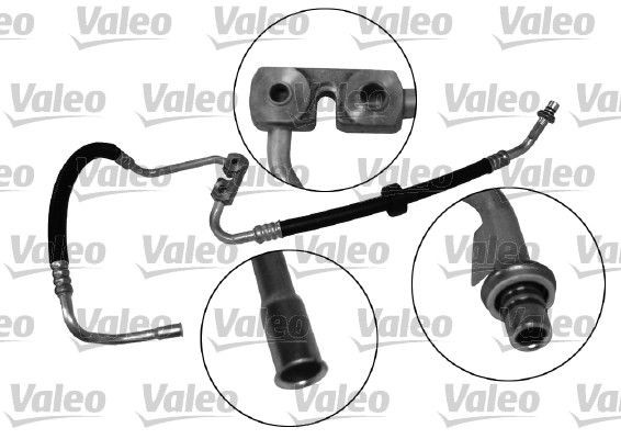 VALEO Conduta de alta pressão, ar condicionado 818434 818434 Tubos de ar condicionado FORD S-MAX VALEO