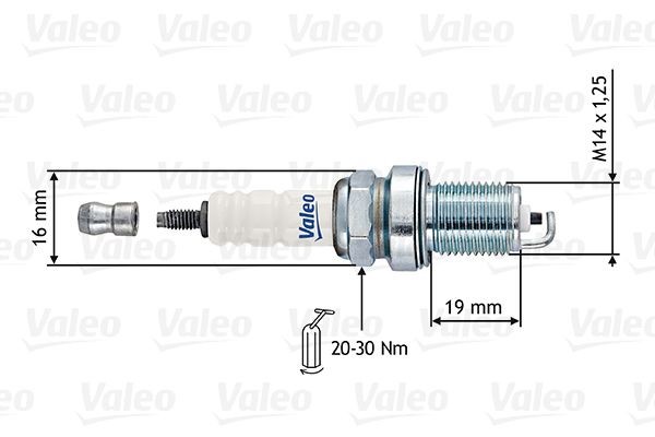 VALEO Bougie 246881 Nissan SENTRA Bougie VALEO 246881