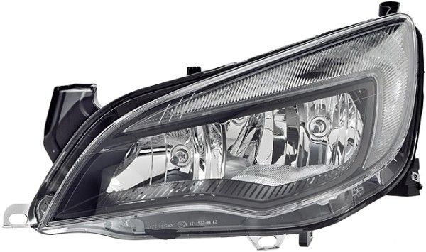 Predné svetlo HELLA 1LG 010 011-391 HELLA 1LG 010 011-391: Hlavný svetlomet Vauxhall ASTRA 2016