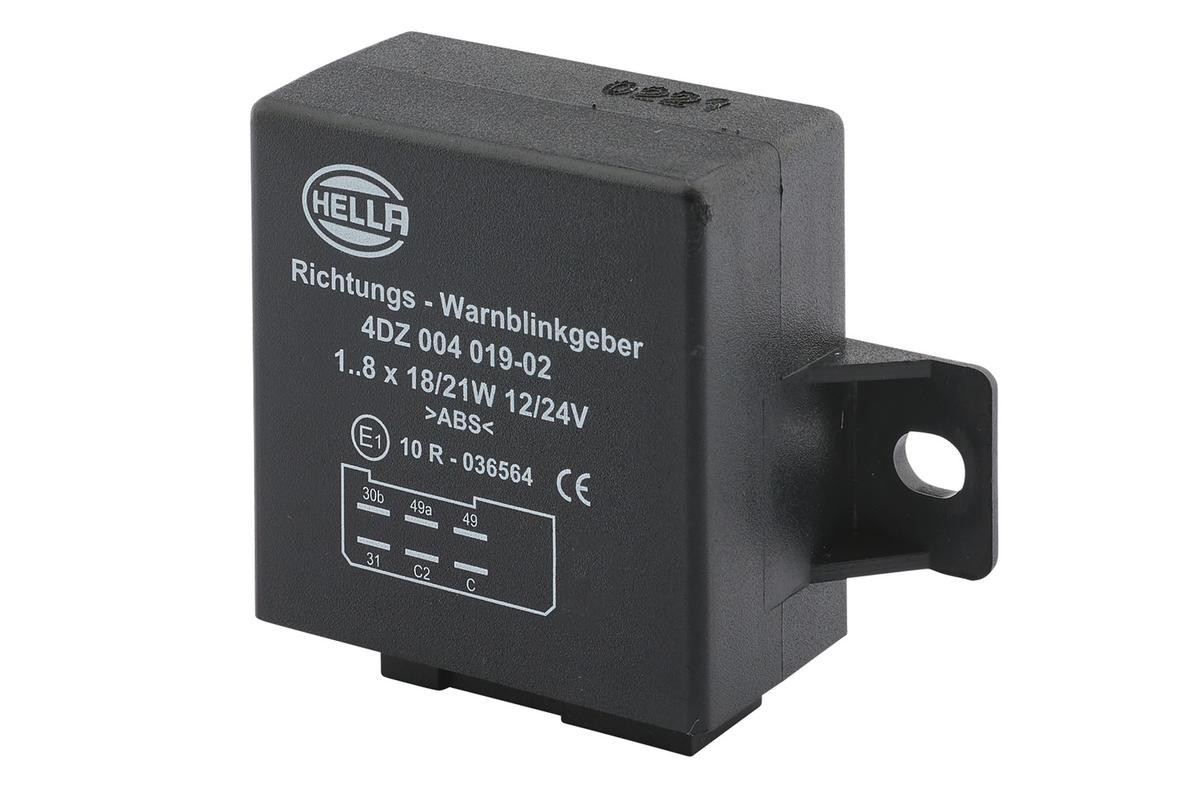 HELLA Pagrieziena signāla pārtraucējs 4DZ 004 019-021 HELLA Pagriezienu signāla relejs SUBARU 4DZ 004 019-021