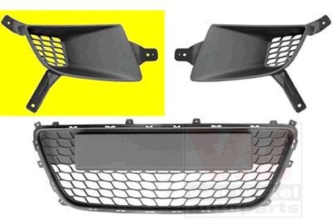 VAN WEZEL Ventilasjonsgitter 8207592 VAN WEZEL 8207592 Ventilasjonsgitter HYUNDAI i30 I Hatchback (FD) 1.4 109 hk 2009