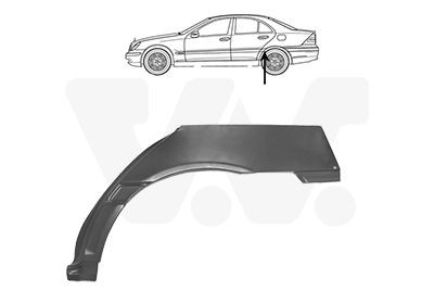 VAN WEZEL Sānsiena 3032147 Sānsiena Mercedes-Benz X156 3032147 VAN WEZEL