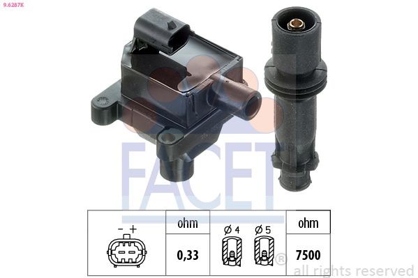 FACET Unidade de controlo, sistema de ignição 9.4068 9.4068 Unidade de controlo sistema de ignição ALFA ROMEO 166 FACET