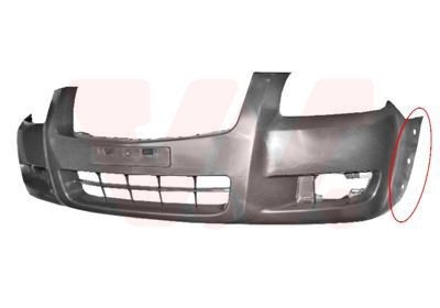 Nárazník VAN WEZEL 2781575 VAN WEZEL 2781575 Nárazník MAZDA BT-50 2007