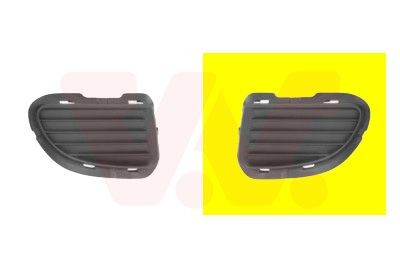 VAN WEZEL Grelha de ventilador, pára-choques 1624591 VAN WEZEL 1624591 Grelha de ventilador, pára-choques FIAT Grande Punto Hatchback (199) 1.9 D Multijet 116 cv 2008