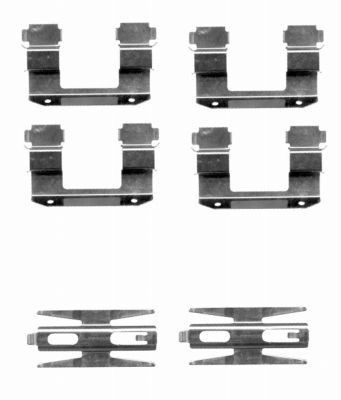 HELLA Koppeling, radiateurventilator 8MV 376 758-651 Toyota CAMRY Ventilator koppeling HELLA 8MV 376 758-651