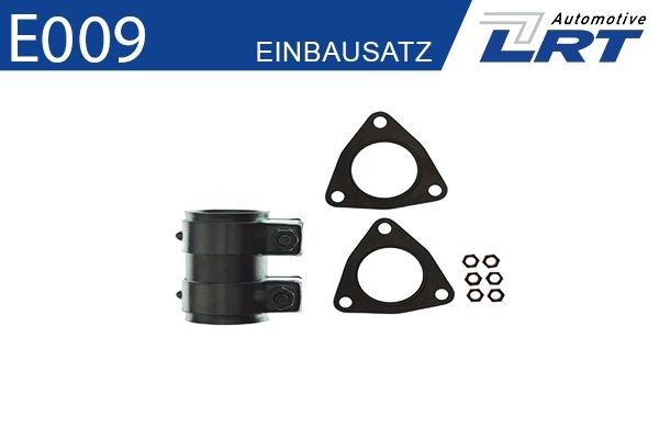 LRT Kit de montagem, catalisador E009 LRT E009 Kit de montagem catalisador Passat B6 originais preço