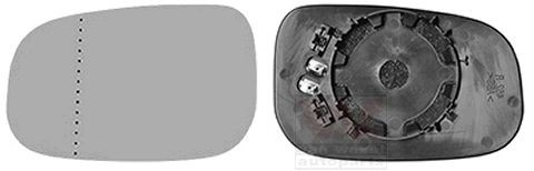 Speilglass, ytterspeil VAN WEZEL 5947837 VAN WEZEL 5947837: Sidespeilglass Volvo S40 2010