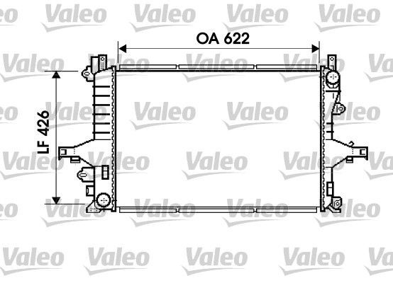 Radiateur VALEO 734719 VALEO 734719: Radiator Volvo V70 2003