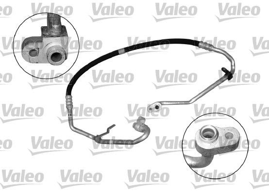 VALEO Høytrykksledning, klimaanlegg 818414 AC slange VALEO Audi A3 818414