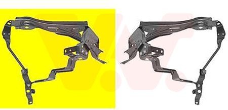 VAN WEZEL Luktura stiprinājums 3091662 Apdare, miglas lukturis VAN WEZEL Subaru FORESTER 3091662