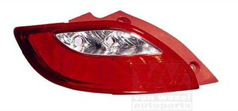 Bakljus VAN WEZEL 2741931 VAN WEZEL 2741931: Baklykta Mazda 2 2006