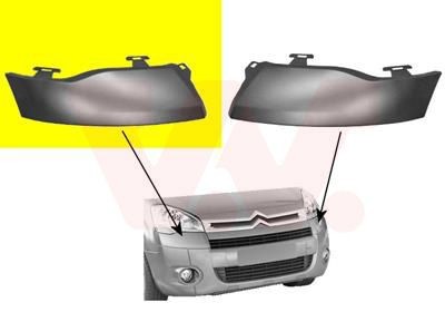 VAN WEZEL Mrieżka chladiča 0905512 Športová mriežka VAN WEZEL Citroën C3 0905512