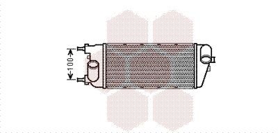 VAN WEZEL Intercooler 17004391 VAN WEZEL 17004391 costo Intercooler HYUNDAI i20