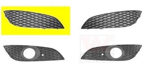 VAN WEZEL Ventilatiegrille, bumper 3748592 VAN WEZEL 3748592 Ventilatiegrille, bumper OPEL Astra Classic Caravan (A04) 1.6 (L35) 116 Pk 2006