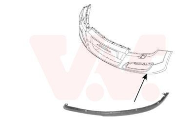 VAN WEZEL Spoiler 3748503 VAN WEZEL 3748503 originale Opel Astra H L70 Frontspoiler hvad koster