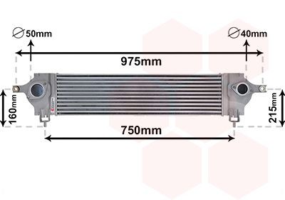 Interkūlers VAN WEZEL 13004333 VAN WEZEL 13004333: Starpdzesētājs Nissan QASHQAI 2007
