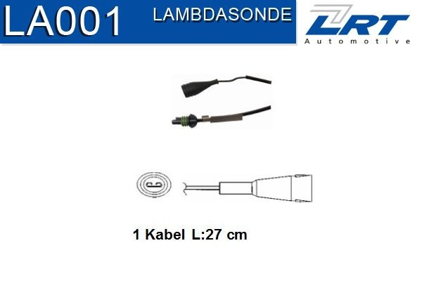 LRT Lambdasonde-Adapter LA001 Lambdasonde LRT Audi A4 LA001